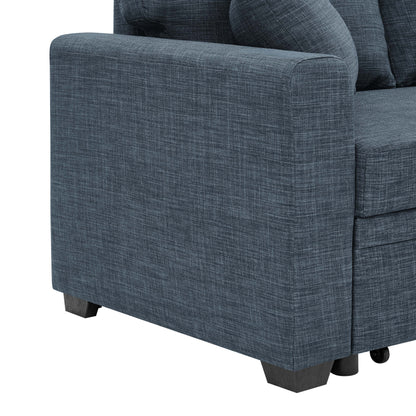 Canapé-lit rembourré de 85,5 po