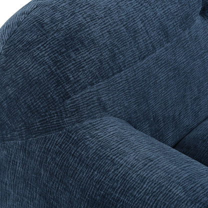 Canapé 3 places en tissu chenille de 85,8 pouces de large avec style capitonné