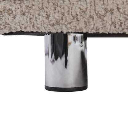 Canapé 3 places en tissu avec structure en bois massif et 2 coussins (85,82 €)