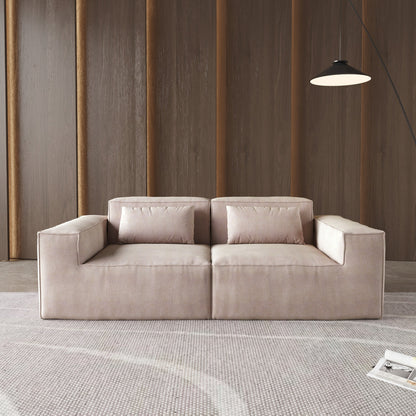 Canapé sectionnel modulaire 86,62 $, grand canapé causeuse Plus, canapés modernes et confortables en velours côtelé