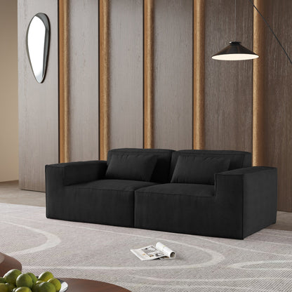 Canapé sectionnel modulaire 86,62 $, grand canapé causeuse Plus, canapés modernes et confortables en velours côtelé