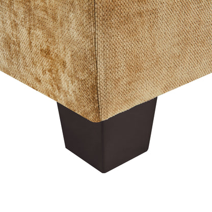 Canapé 3 places moderne de 87 pouces, rembourré, design chenille, pour le salon