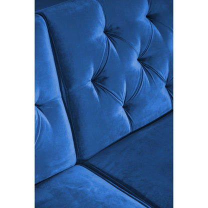 Canapé-lit convertible en velours de 87,8 po avec futon