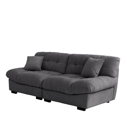 89 Canapé capitonné en forme de nuage