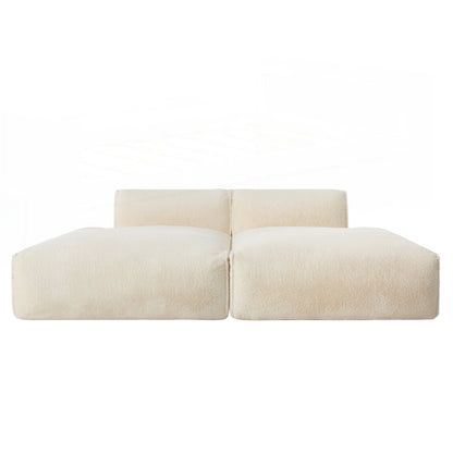 Canapé sectionnel modulaire surdimensionné de 90 pouces