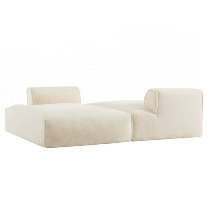 Canapé sectionnel modulaire surdimensionné de 90 pouces