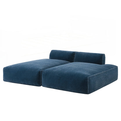 Canapé sectionnel modulaire surdimensionné de 90 pouces