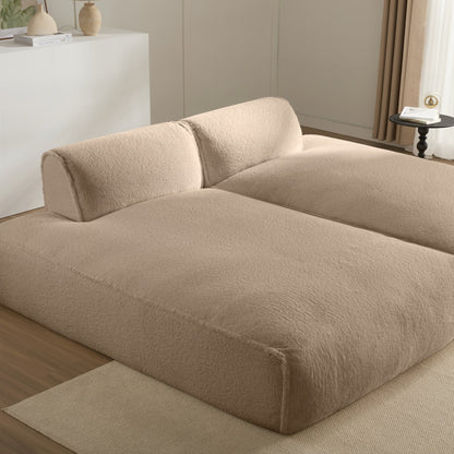 Canapé sectionnel modulaire surdimensionné de 90 pouces