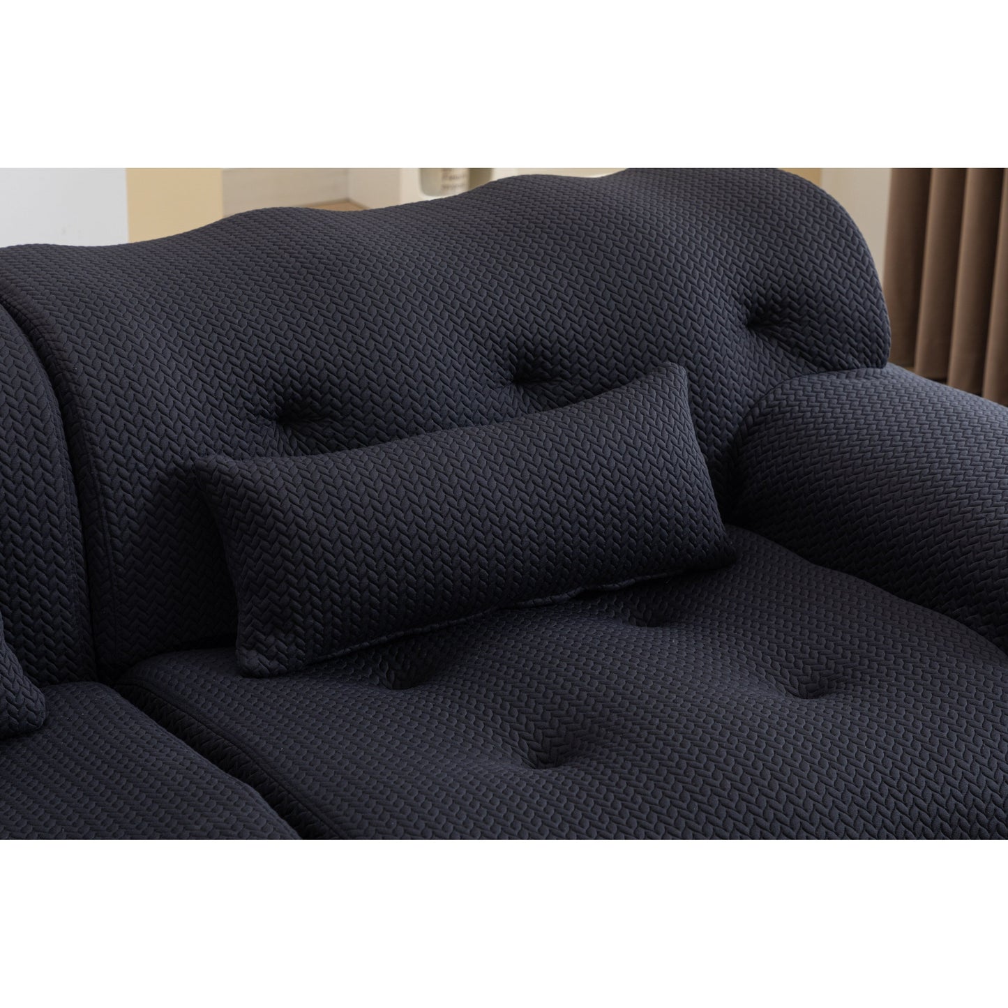 Canapé 2 places à ressorts en mousse 90, conception sans assemblage