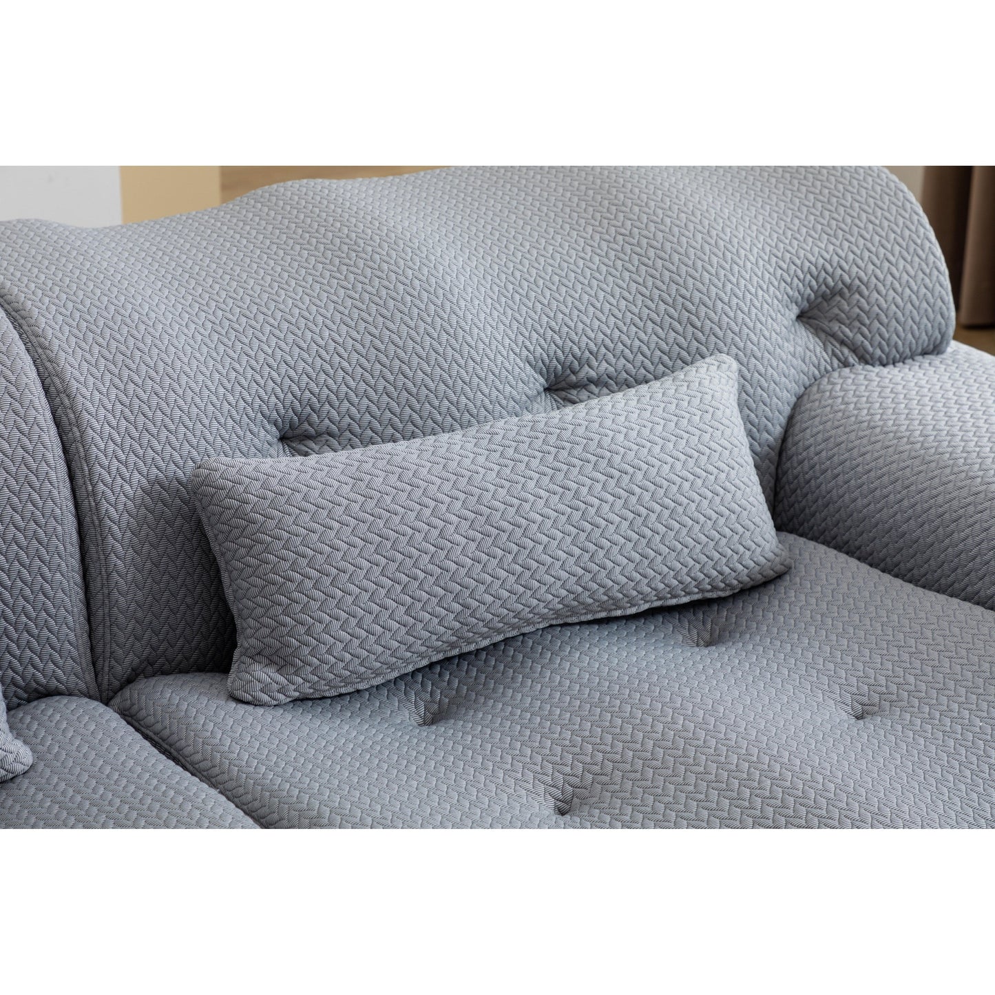 Canapé 2 places à ressorts en mousse 90, conception sans assemblage