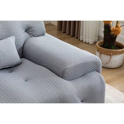 Canapé 2 places à ressorts en mousse 90, conception sans assemblage