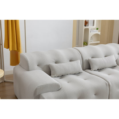 Canapé 2 places à ressorts en mousse 90, conception sans assemblage