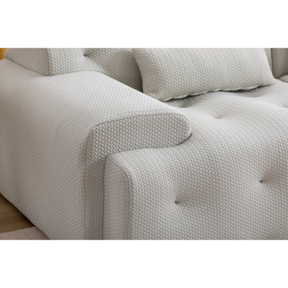 Canapé 2 places à ressorts en mousse 90, conception sans assemblage