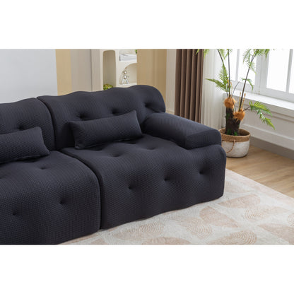 Canapé 2 places à ressorts en mousse 90, conception sans assemblage