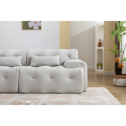 Canapé 2 places à ressorts en mousse 90, conception sans assemblage