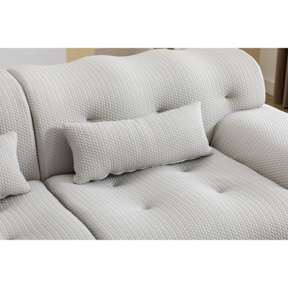 Canapé 2 places à ressorts en mousse 90, conception sans assemblage