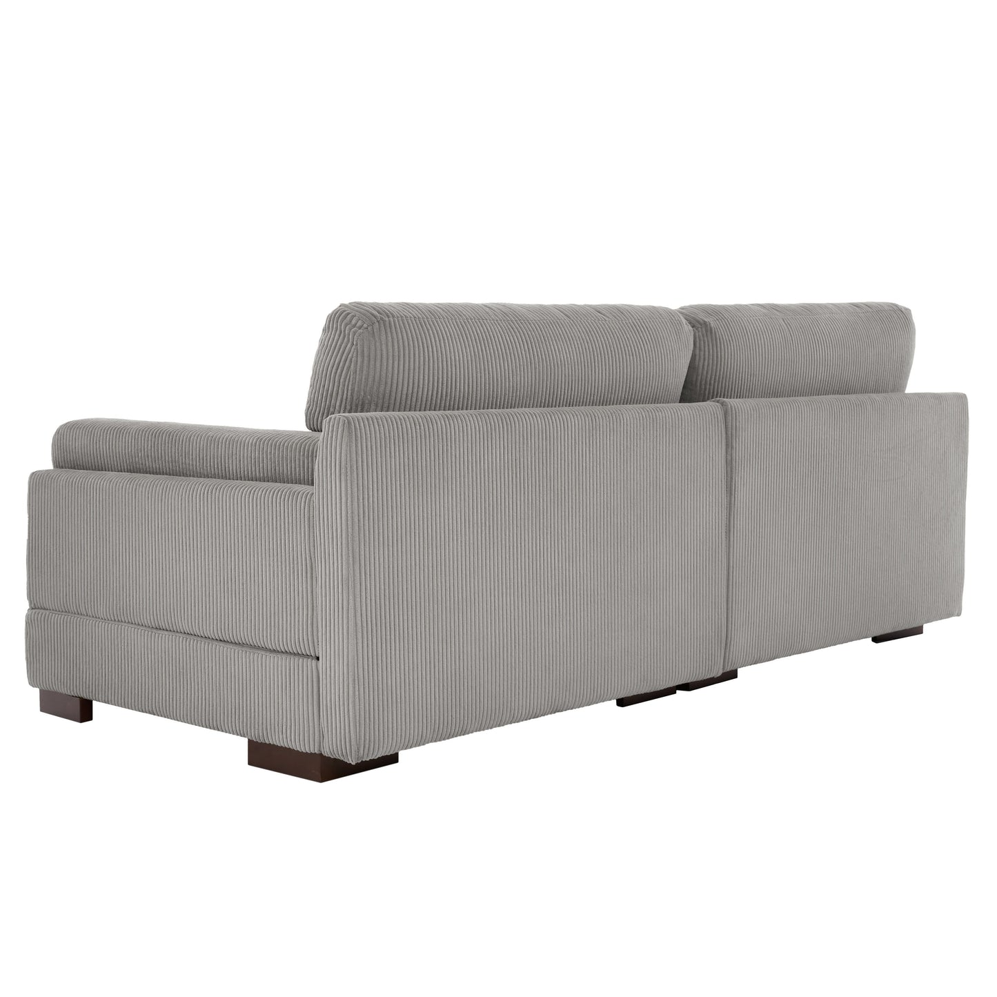 Canapé causeuse 90 Canapé en velours côtelé moderne et confortable