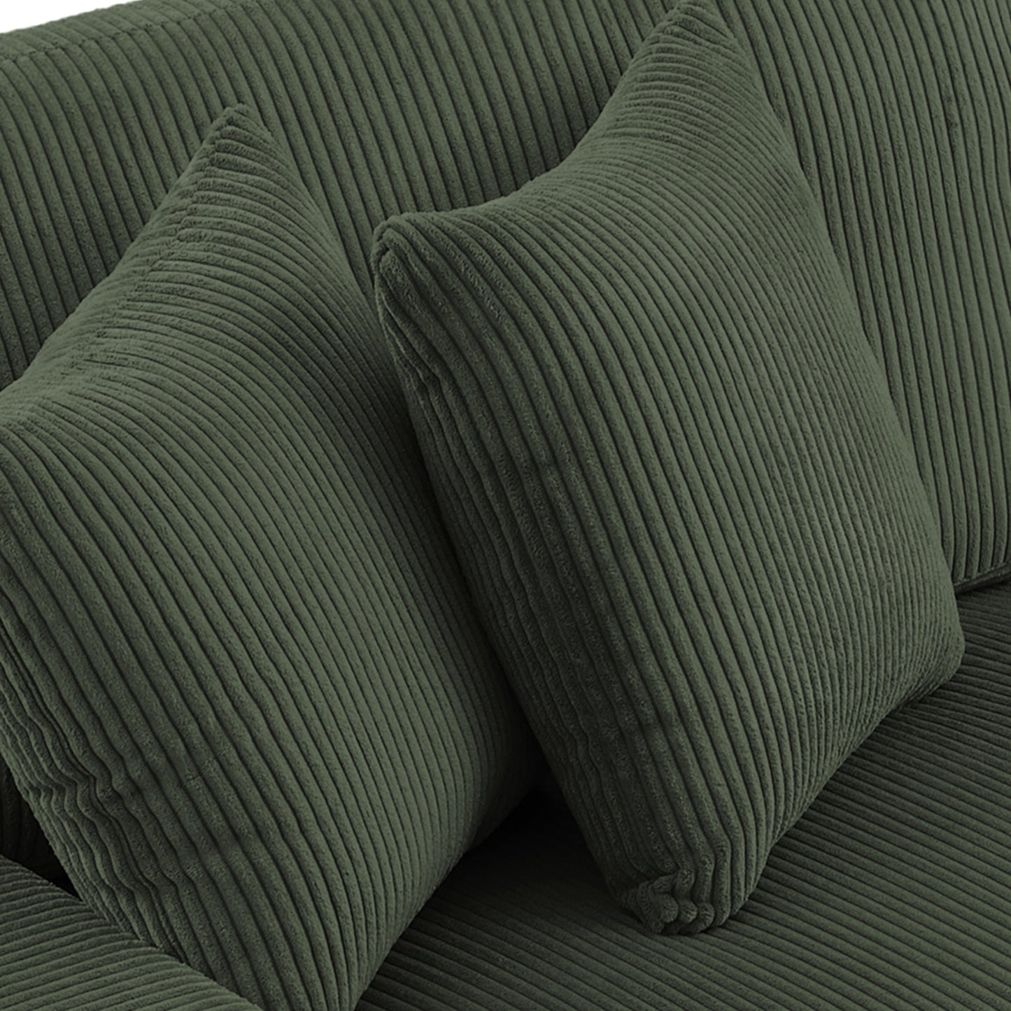 Canapé causeuse 90 Canapé en velours côtelé moderne et confortable