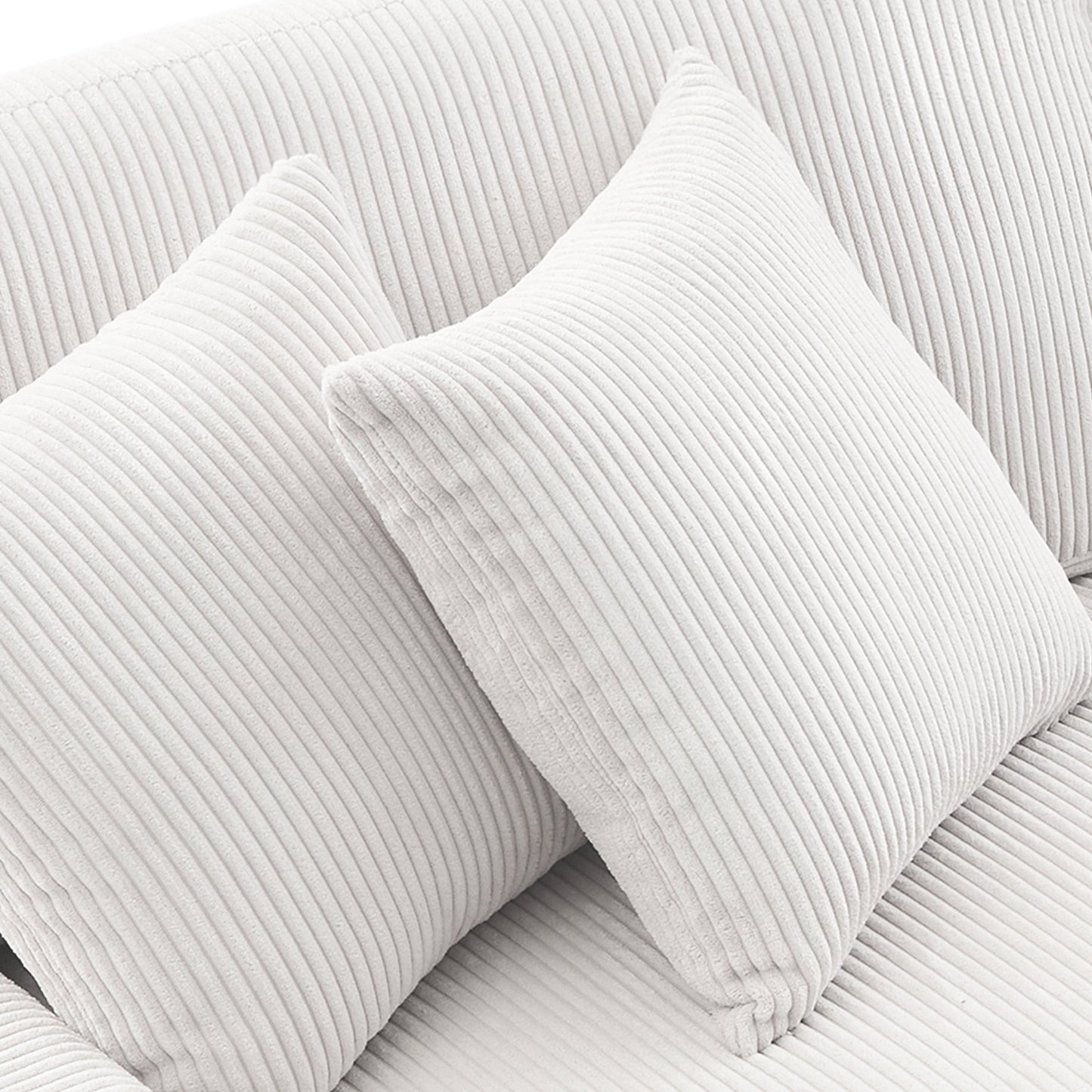 Canapé causeuse 90 Canapé en velours côtelé moderne et confortable