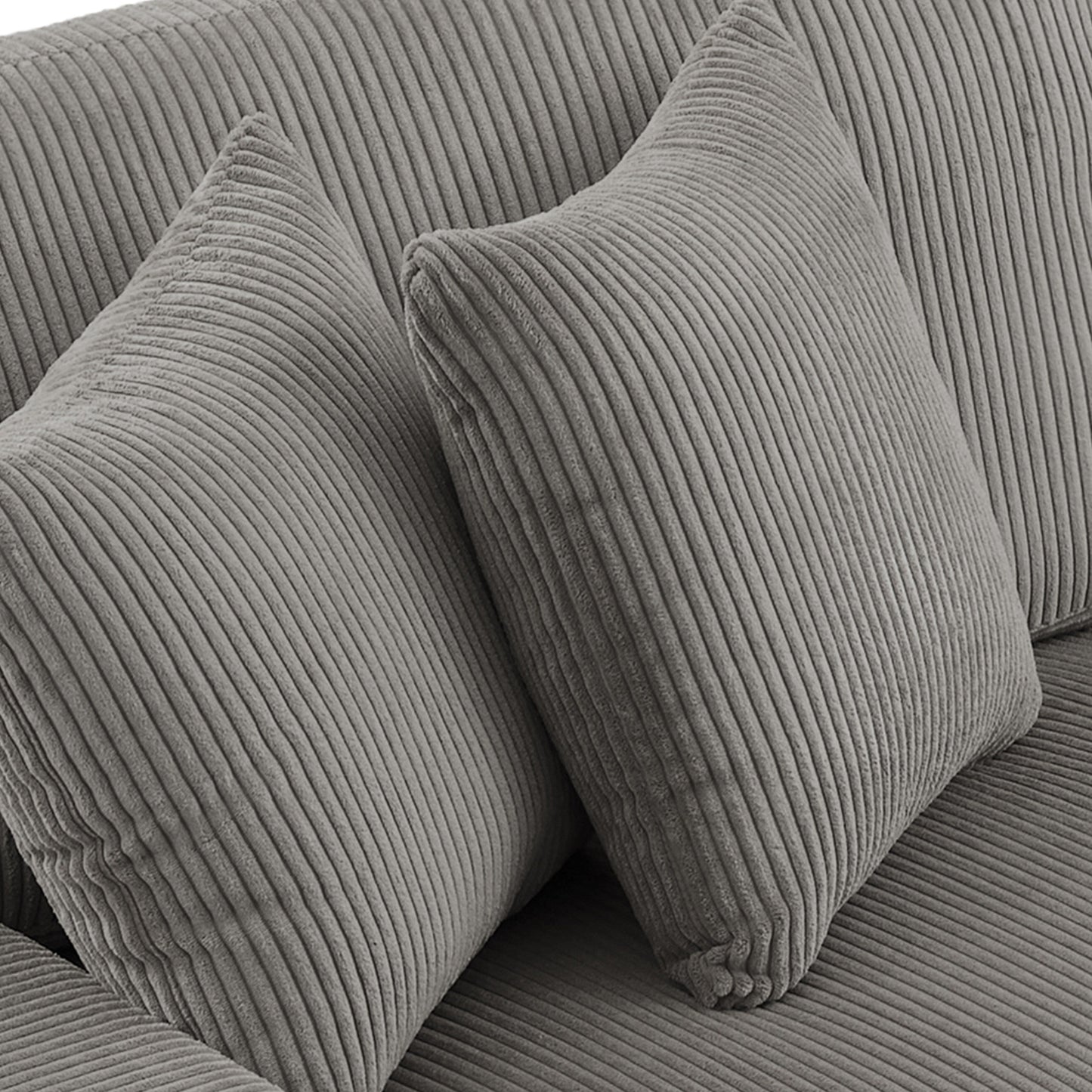 Canapé causeuse 90 Canapé en velours côtelé moderne et confortable