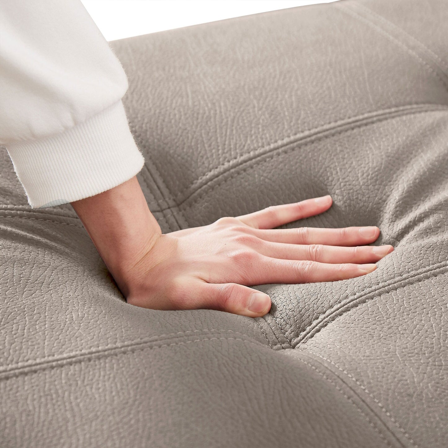 Canapé-lit 96" large, réversible, avec lit gigogne