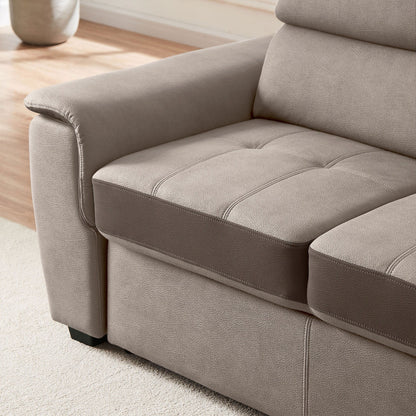 Canapé-lit 96" large, réversible, avec lit gigogne