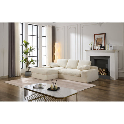 Ensemble de canapés de salon modulaires 99 x 69, canapé-lit rembourré pour salon, chambre à coucher, 2 pièces, combinaison gratuite