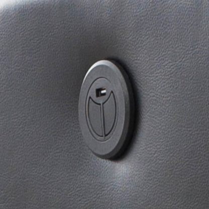 Fauteuil de lecture inclinable électrique AC Pacific Modern en similicuir