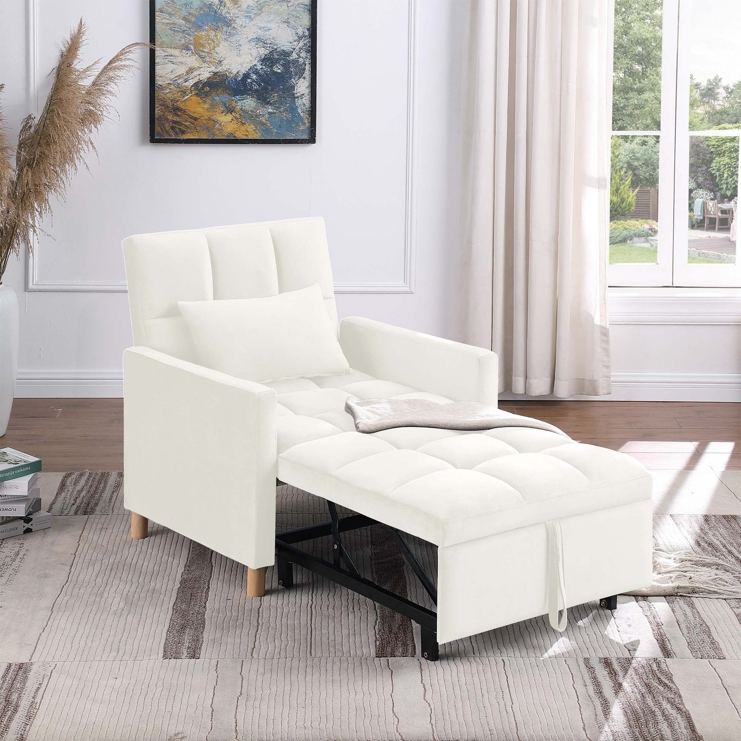 Fauteuil-lit convertible Aukfa avec oreiller