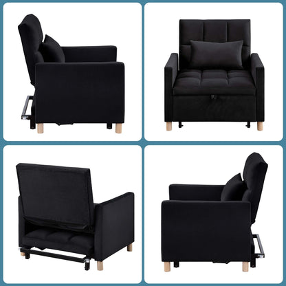 Fauteuil-lit convertible Aukfa avec oreiller