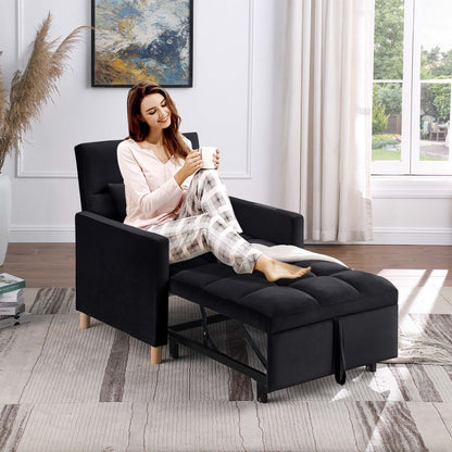 Fauteuil-lit convertible Aukfa avec oreiller