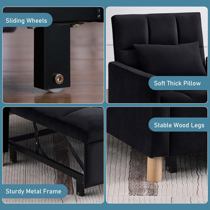 Fauteuil-lit convertible Aukfa avec oreiller