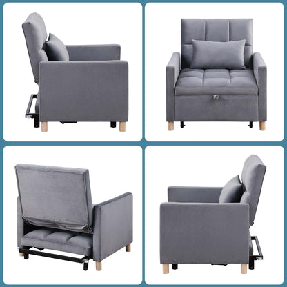 Fauteuil-lit convertible Aukfa avec oreiller