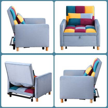 Fauteuil-lit convertible Aukfa avec oreiller