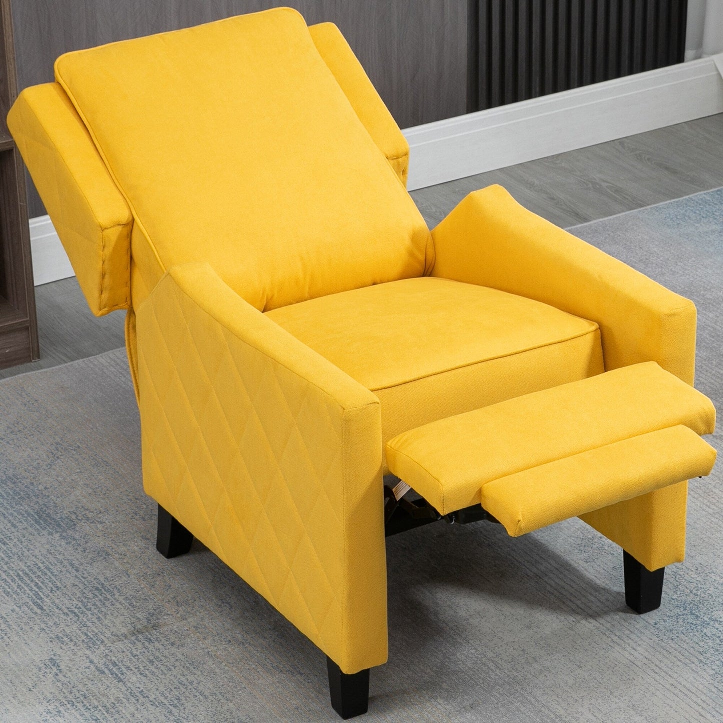 AVAWING Lot de 2 fauteuils inclinables à dossier relevable Fauteuil à oreilles en lin