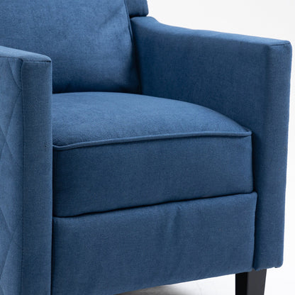 AVAWING Lot de 2 fauteuils inclinables à dossier relevable Fauteuil à oreilles en lin