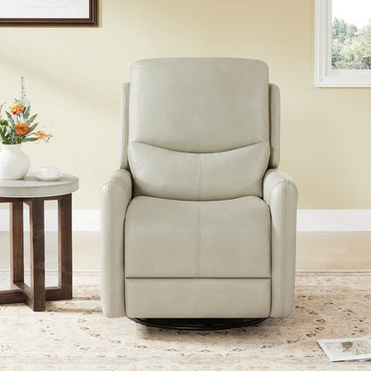 Fauteuil inclinable pivotant électrique Adalyn avec coussin lombaire