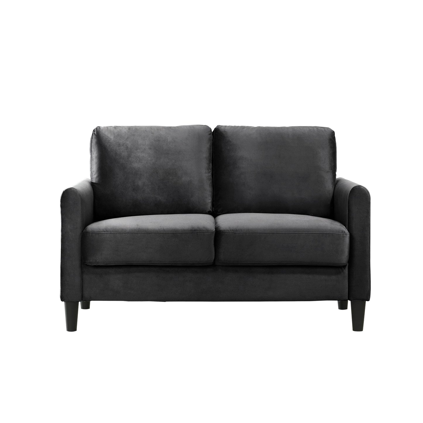 Ensemble de salon avec accoudoirs en velours Clayfell Airell