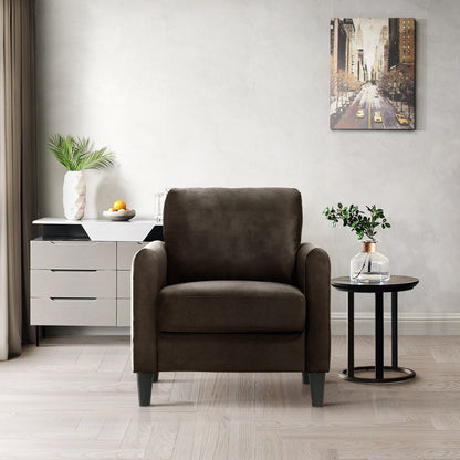 Ensemble de salon avec accoudoirs en velours Clayfell Airell