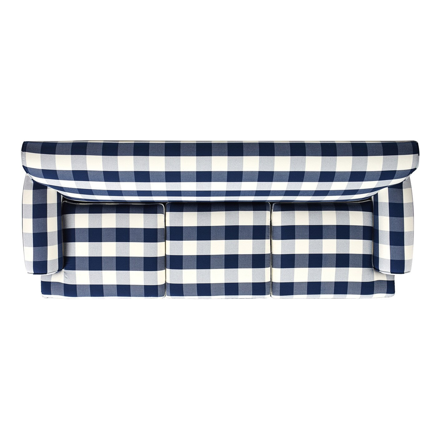 Canapé de salon Alana Lawson de 88 pouces « Canapé à trois coussins avec accoudoirs roulés et dossier serré » Assemblage minimal requis