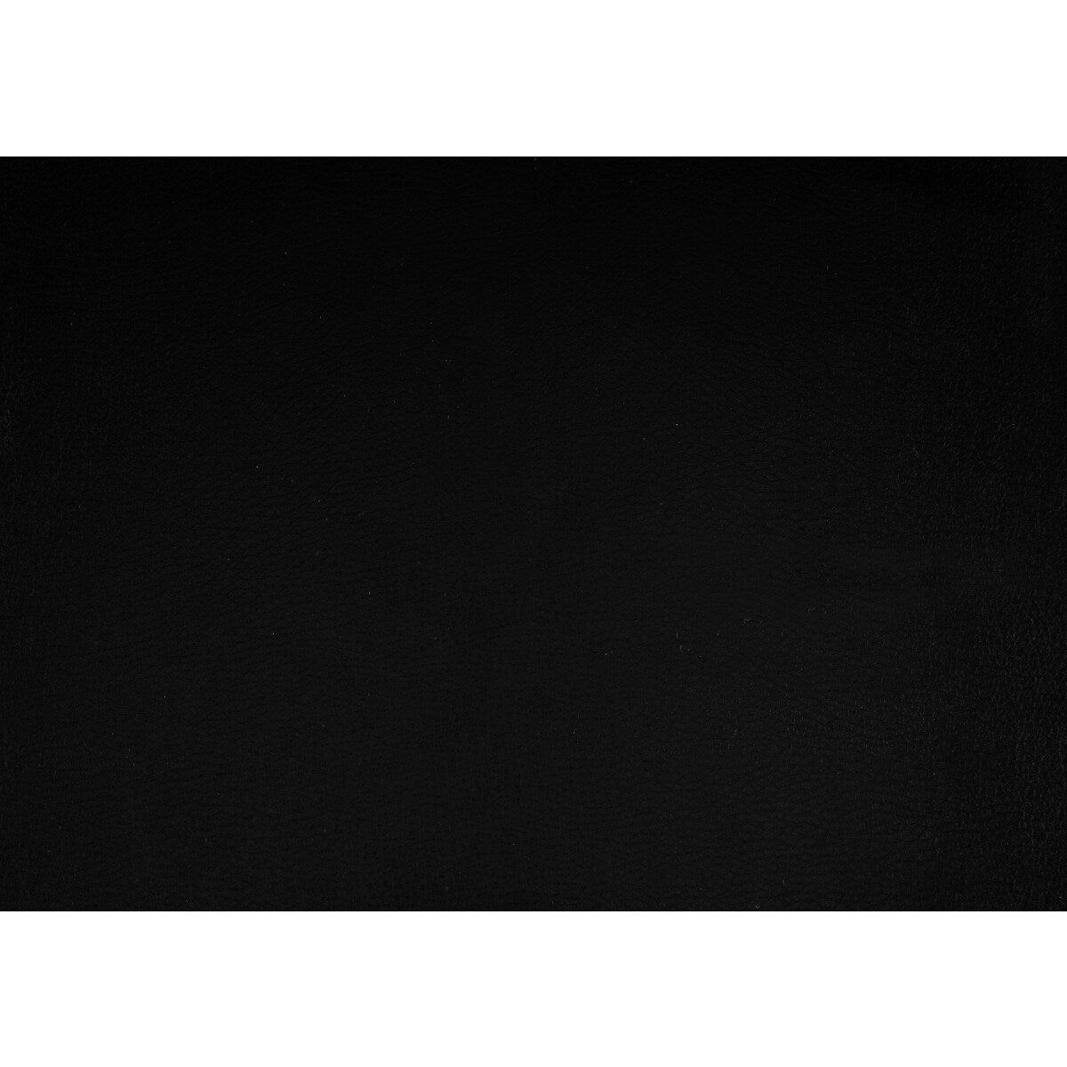 Fauteuil inclinable en similicuir noir Alayna