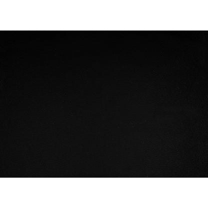 Fauteuil inclinable en similicuir noir Alayna