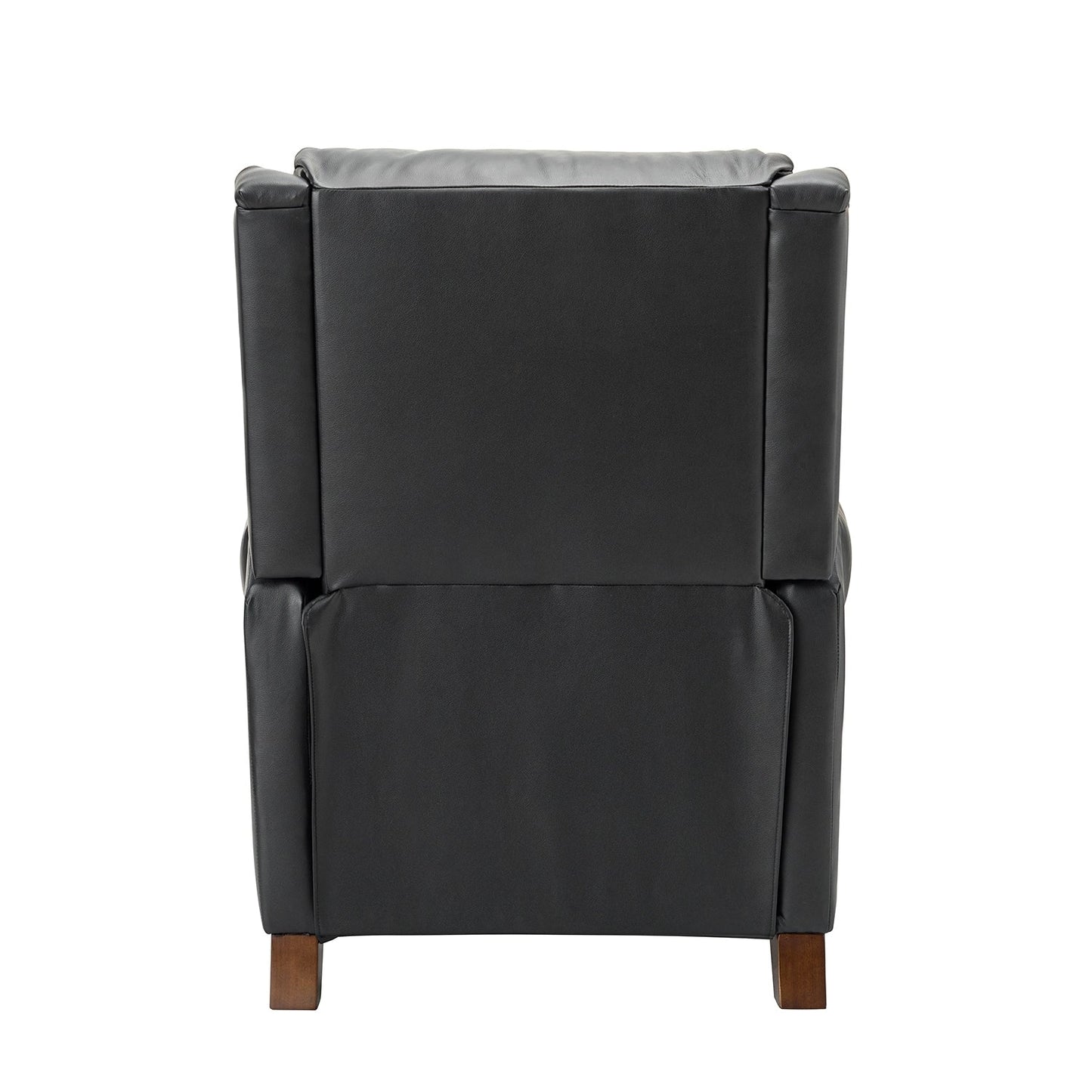 Fauteuil inclinable manuel large en cuir véritable Alicia 32,68
