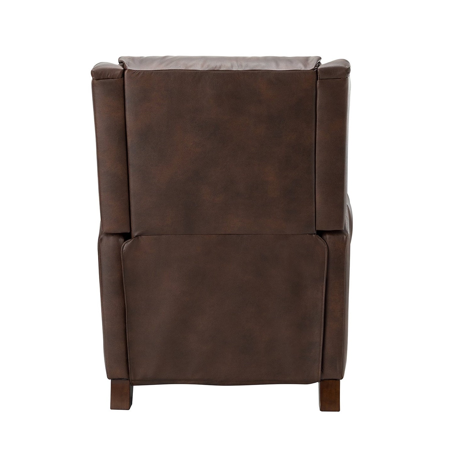 Fauteuil inclinable manuel large en cuir véritable Alicia 32,68