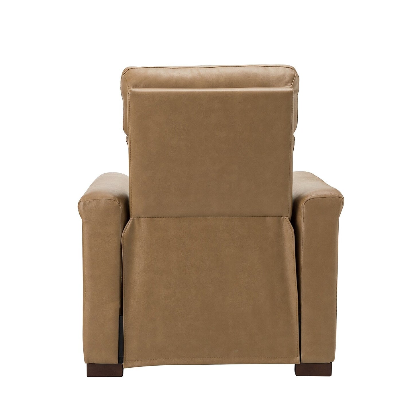 Fauteuil inclinable électrique classique contemporain Alicia 34,65 pouces de large en cuir véritable avec port USB