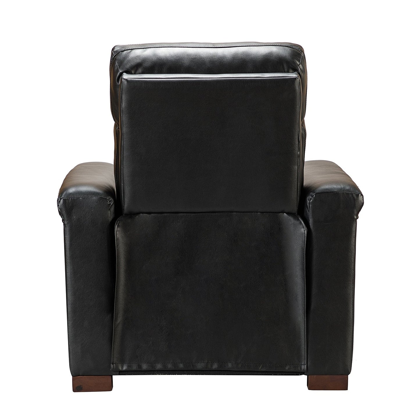 Fauteuil inclinable électrique classique contemporain Alicia 34,65 pouces de large en cuir véritable avec port USB