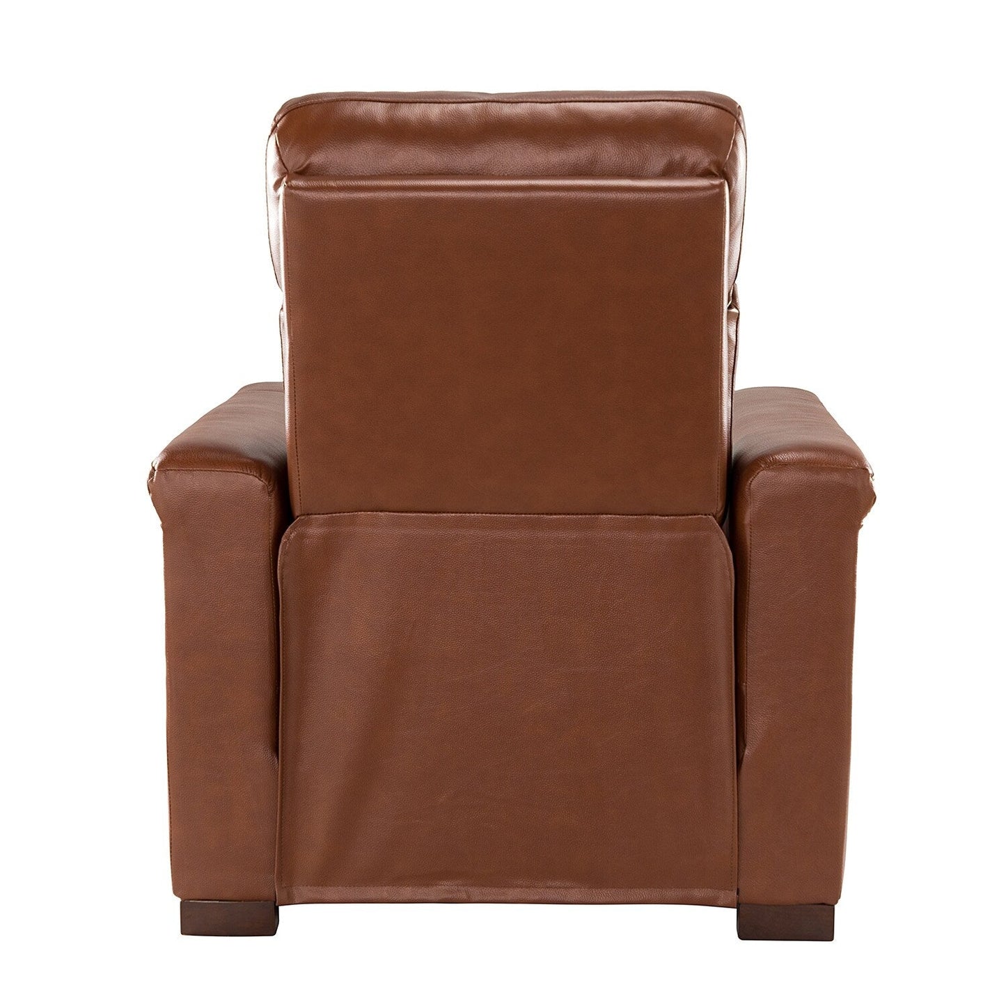 Fauteuil inclinable électrique classique contemporain Alicia 34,65 pouces de large en cuir véritable avec port USB