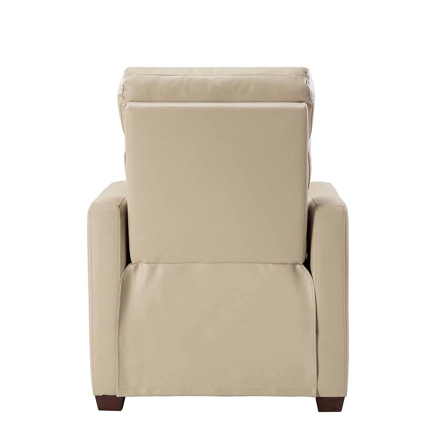 Fauteuil inclinable électrique Alina 31,50 pouces en cuir véritable avec port USB