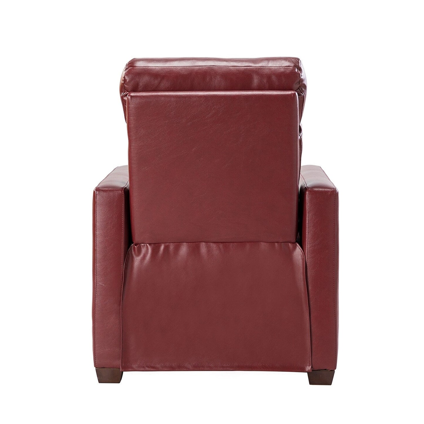 Fauteuil inclinable électrique Alina 31,50 pouces en cuir véritable avec port USB