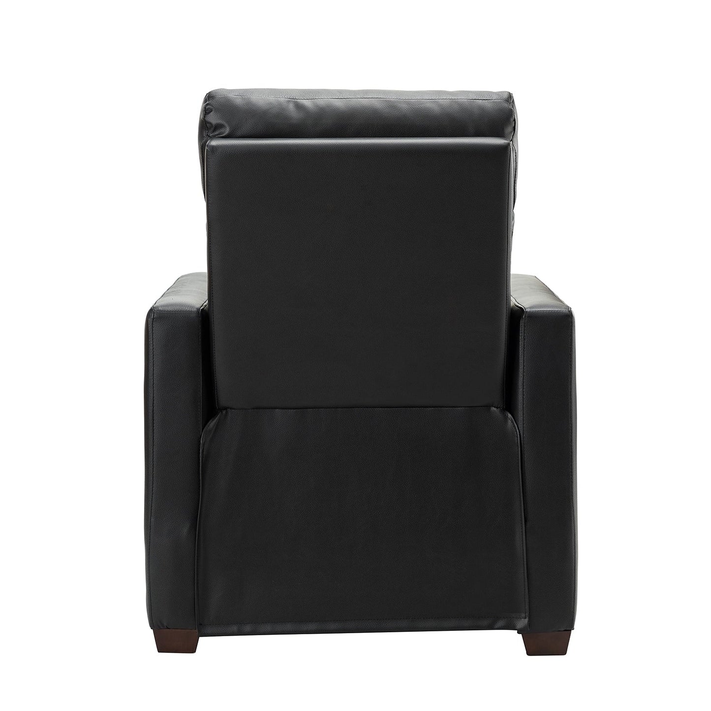 Fauteuil inclinable électrique Alina 31,50 pouces de large en cuir véritable avec port USB, lot de 2